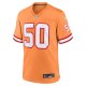 Men's Tampa Bay Buccaneers Vita Vea Nike Orange Throwback Game Jersey