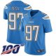 Los Angeles Chargers #97 Joey Bosa Electric Blue Alternate Youth Stitched NFL 100th Season Vapor Limited Jersey