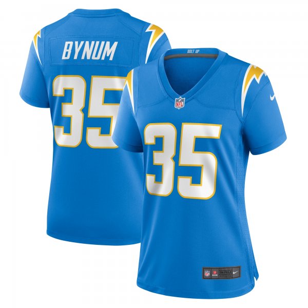 Women's Los Angeles Chargers Terrell Bynum Nike  Powder Blue Team Game Jersey