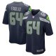 Men's Seattle Seahawks Austin Faoliu Nike College Navy  Game Jersey