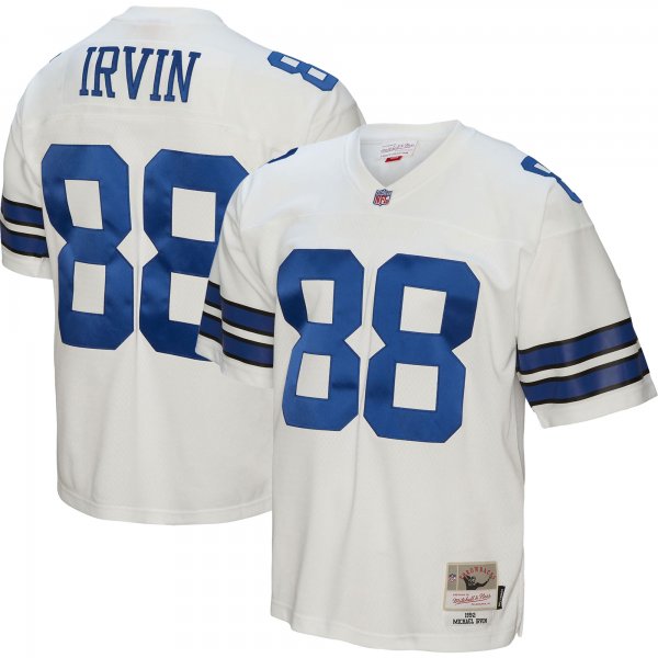 Men's Dallas Cowboys Michael Irvin Mitchell & Ness White Legacy Replica Jersey