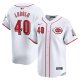 Men's Cincinnati Reds Nick Lodolo Nike White Home Limited Player Jersey