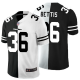 Men's Nike NFL Pittsburgh Steelers #36 Jerome Bettis Black White Peaceful Coexisting Split 2020 Vapor Untouchable Stitched Limited Jersey