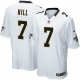 Men's Nike New Orleans Saints #7 Taysom Hill Game White Jersey