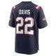 Men's New England Patriots Cody Davis Nike Navy Game Jersey