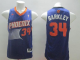 Men's Revolution 30 Phoenix Suns #34 Charles Barkley Purple Stitched NBA Jersey