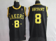 Mitchell and Ness Men's Los Angeles Lakers #8 Kobe Bryant Stitched Black Throwback NBA Jersey