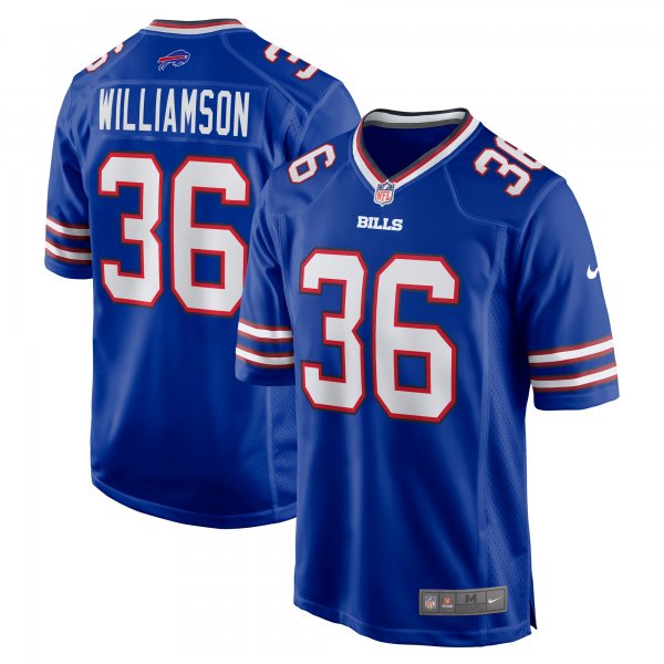 Men's Buffalo Bills Kendall Williamson Nike  Royal  Game Jersey