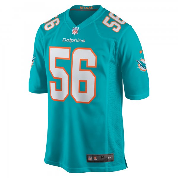 Men's Miami Dolphins Quinton Bell Nike  Aqua  Game Jersey