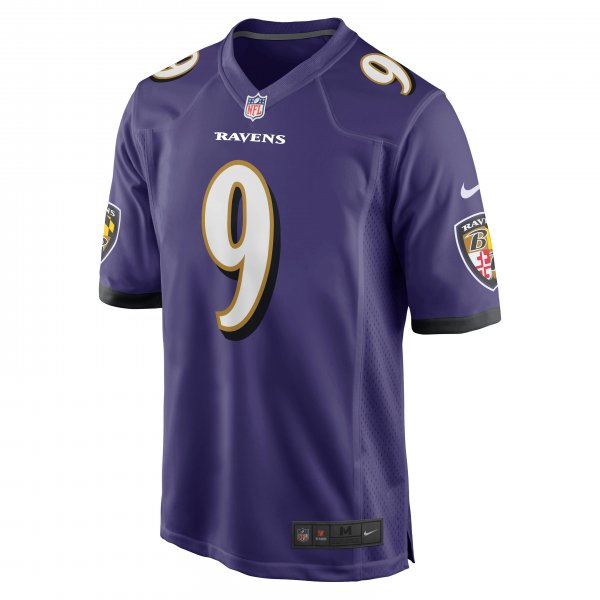 Men's Baltimore Ravens Steve McNair Nike Purple Game Retired Player Jersey