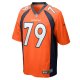 Men's Denver Broncos Lloyd Cushenberry III Nike Orange Game Player Jersey