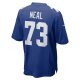 Women's New York Giants Evan Neal Nike Royal Game Player Jersey