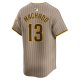 Men's San Diego Padres Manny Machado Nike Tan Alternate Limited Player Jersey