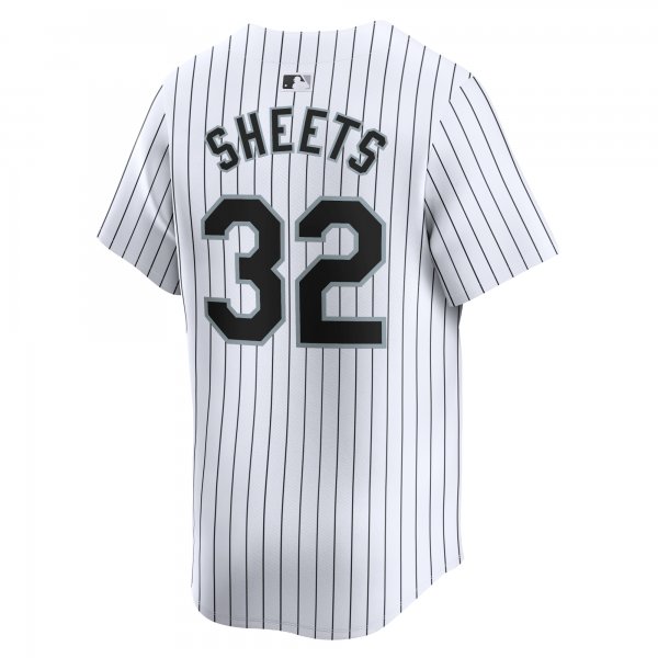 Men's Chicago White Sox Gavin Sheets Nike White Home Limited Player Jersey