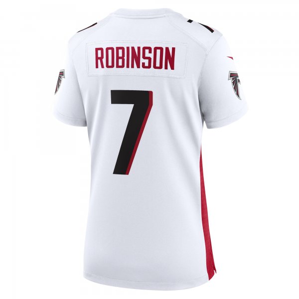 Women's Atlanta Falcons Bijan Robinson Nike White Away Game Jersey