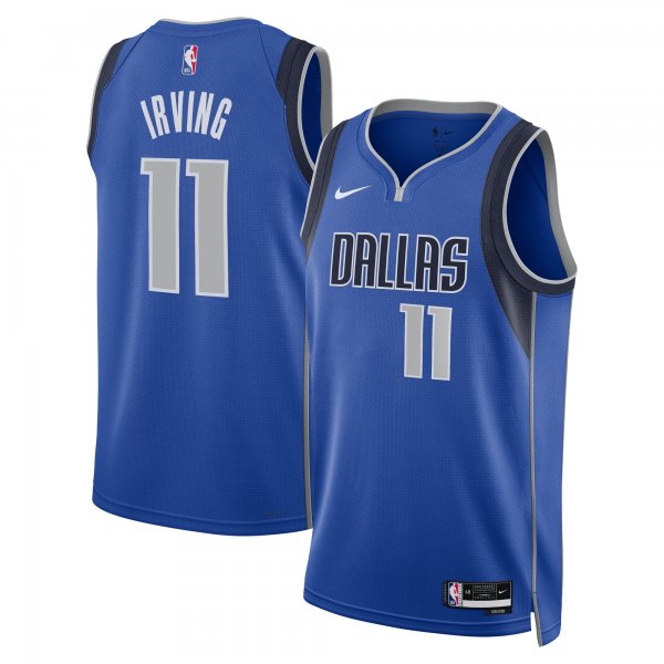 Unisex Dallas Mavericks Kyrie Irving Nike Blue Swingman Replica Jersey - Icon Edition