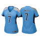 Women's Nike NFL Tennessee Titans Malik Willis #7 Light Blue 2022 NFL Draft Limited Jersey