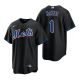 Men's New York Mets #1 Jeff McNeil Nike Black Cool Base MLB Alternate Jersey