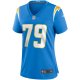 Women's Los Angeles Chargers Trey Pipkins III Nike Powder Blue Game Jersey