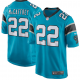 Men's Nike Carolina Panthers #22 Christian McCaffrey Blue NFL Limited Jersey