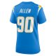 Women's Los Angeles Chargers Brevin Allen Nike  Powder Blue Team Game Jersey