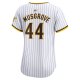 Women's San Diego Padres Joe Musgrove Nike White Home Limited Player Jersey