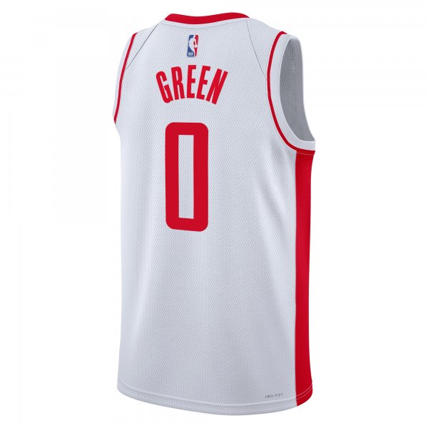 Houston Rockets Jalen Green Nike White Swingman Jersey - Association Edition