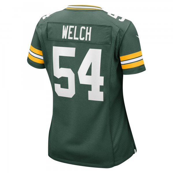 Women's Green Bay Packers Kristian Welch Nike  Green Team Game Jersey