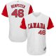 Team Canada #46 Ryan Dempster White 2017 World Baseball Classic Stitched MLB Jersey