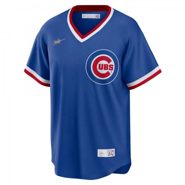 Men's Chicago Cubs Nike Royal Road Cooperstown Collection Team Jersey