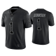 Men's Nike NFL Las Vegas Raiders Tyron Johnson Reflective Limited Black Jersey