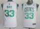 Boston Celtics #33 Larry Bird White Throwback Stitched Youth NBA Jersey