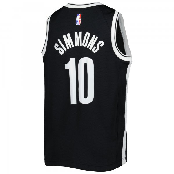 Youth Brooklyn Nets Ben Simmons Nike Black Swingman Jersey - Icon Edition