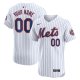 Men's New York Mets Nike White Home Elite Custom Jersey