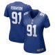 Women's New York Giants A'Shawn Robinson Nike Royal Team Game Jersey