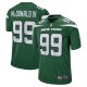 Men's New York Jets Will McDonald IV Nike Gotham Green 2023 NFL Draft First Round Pick Game Jersey