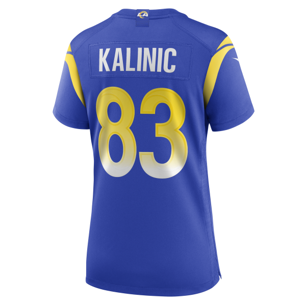 Women's Los Angeles Rams Nikola Kalinic Nike Royal  Game Jersey