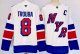 Men's #8 Jacob Trouba New York Rangers White City Edition Jersey