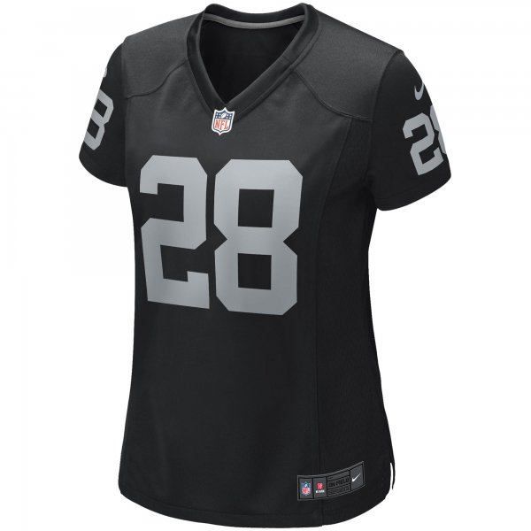 Women's Las Vegas Raiders Josh Jacobs Nike Black Game Player Jersey