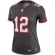 Women's Tampa Bay Buccaneers Tom Brady Nike Pewter Alternate Legend Jersey