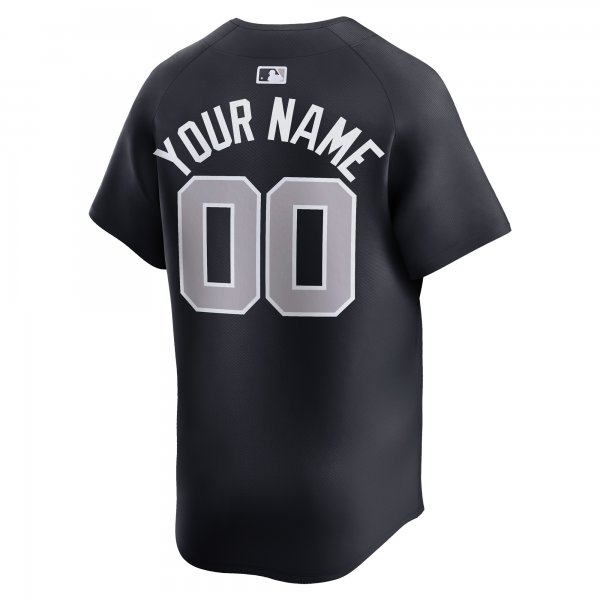 Men's New York Yankees  Nike Navy  Alternate Limited Custom Jersey