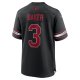 Men's Arizona Cardinals Budda Baker Nike Black Game Jersey