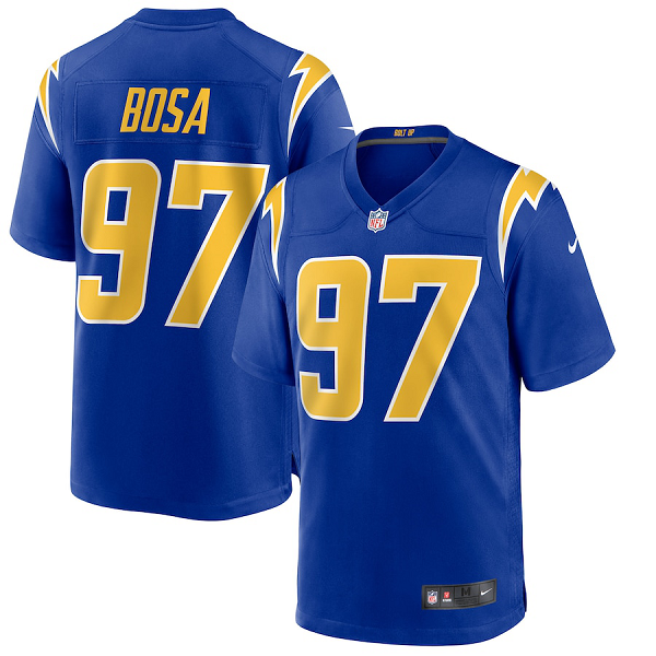 Men's Los Angeles Chargers #97 Joey Bosa Nike Royal 2nd Alternate Game Jersey