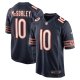 Men's Chicago Bears Trace McSorley Nike  Navy Team Game Jersey