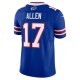 Men's Buffalo Bills Josh Allen Nike Royal Vapor F.U.S.E. Limited Jersey