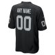 Men's Las Vegas Raiders Nike Black Custom Game Jersey