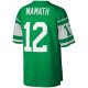 Men's New York Jets Joe Namath Mitchell & Ness Kelly Green Legacy Replica Jersey