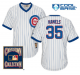 Men's Chicago Cubs #35 Cole Hamels Majestic Cool Base 1968-69 Cooperstown Jersey