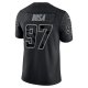 Men's Los Angeles Chargers Joey Bosa Nike Black RFLCTV Limited Jersey