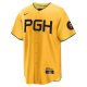 Men's Pittsburgh Pirates Willie Stargell Nike Gold City Connect Replica Player Jersey